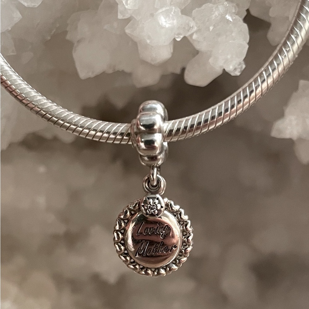 Authentic Pandora Loving Mother Charm